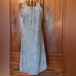 Prana Blue and Pink Sun Dress